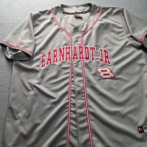 Dale Earnhardt Jr 8 Budweiser NASCAR Jersey Grey Mens 3XL Chase Authentics